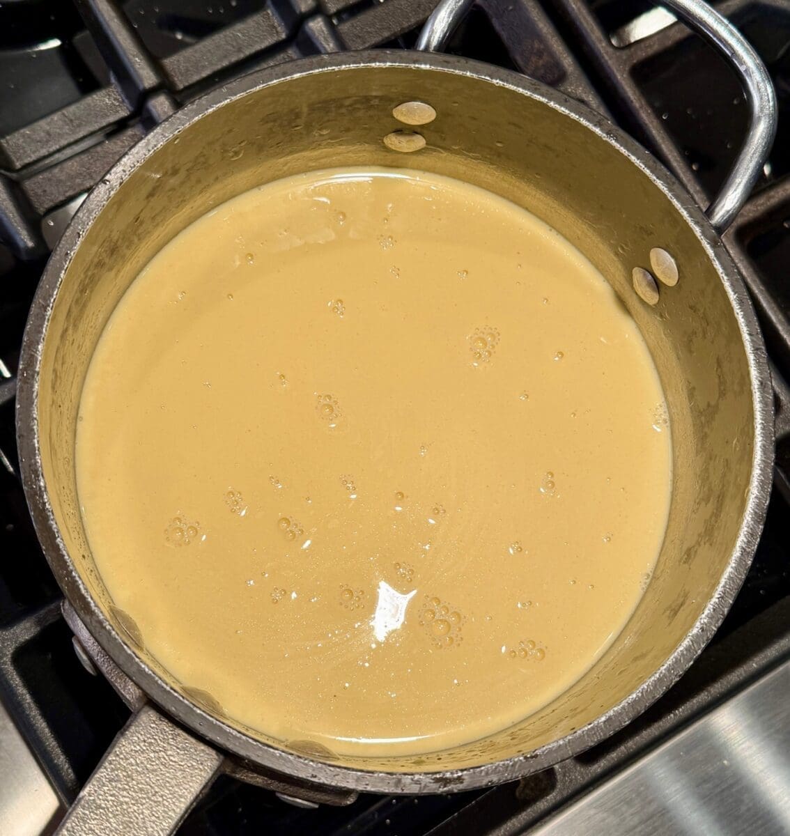 finished custard