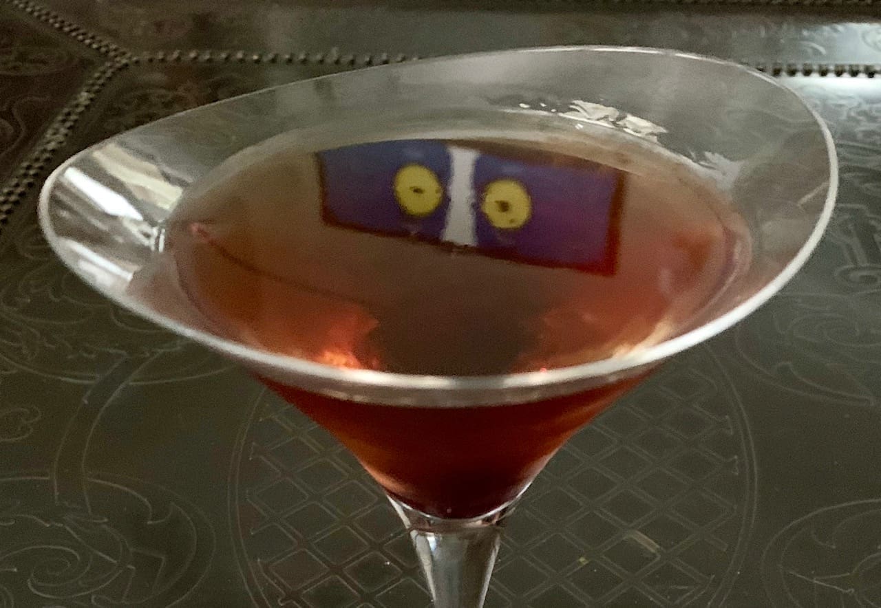 chocolate orange Manhattan crop