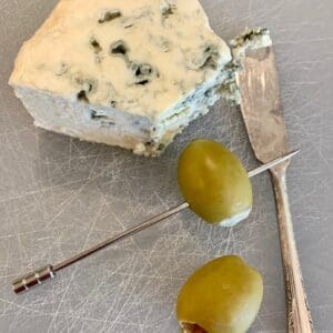 Blue cheese olives