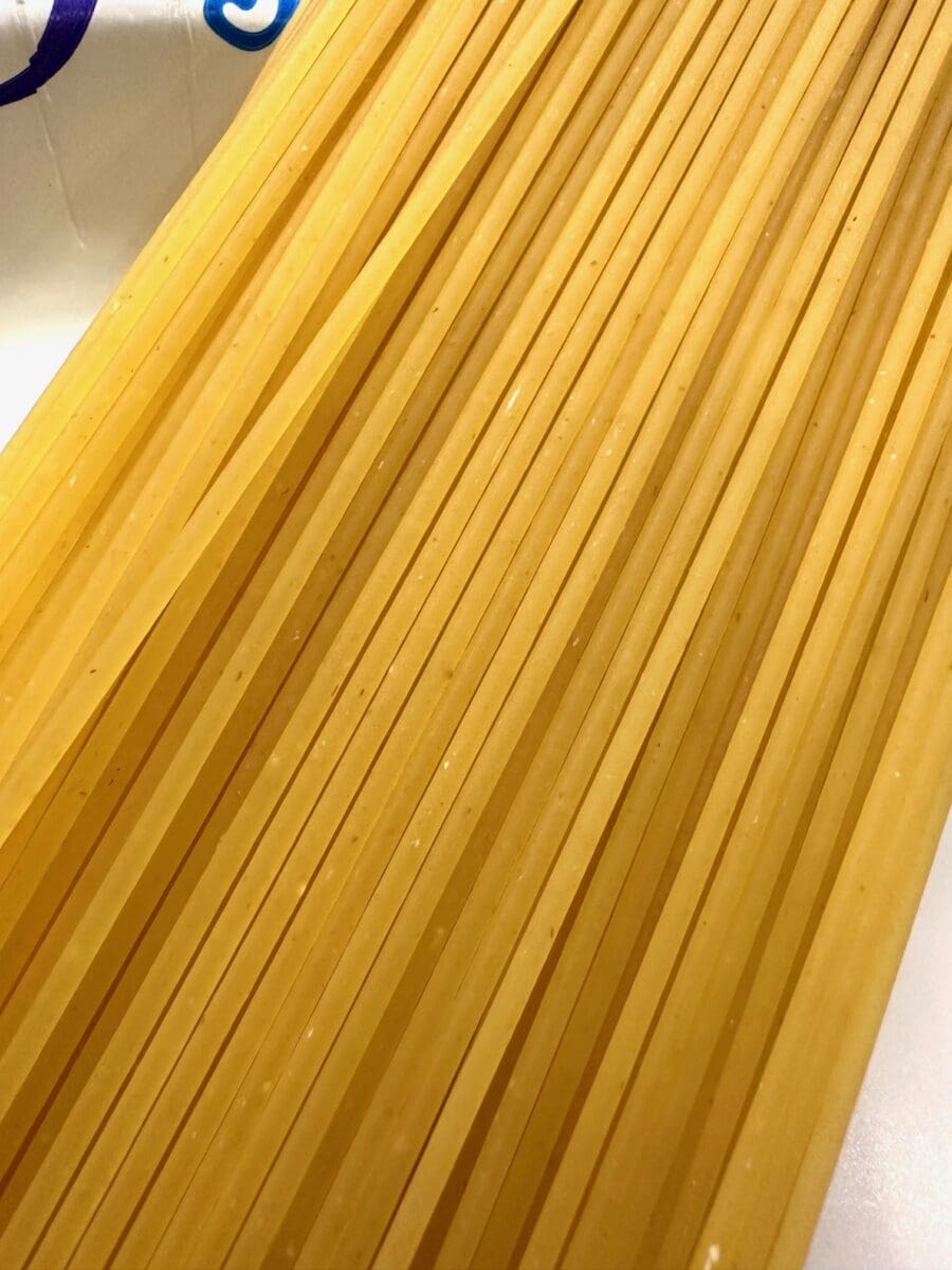 standard wheat pasta