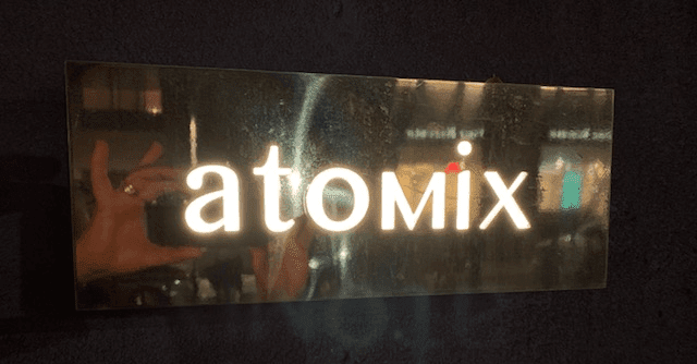 Atomix sign