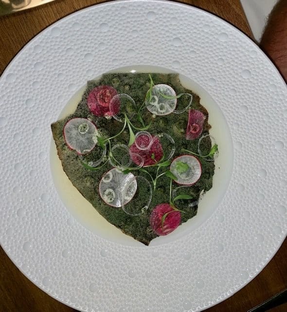 quintonil Crab Tostada