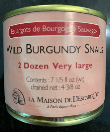 2 Dozen Large Burgundy Escargot