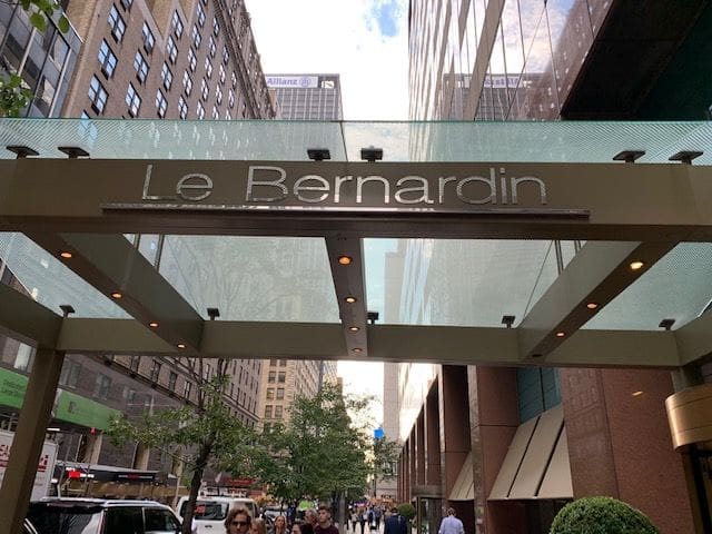 Le Bernardin sign