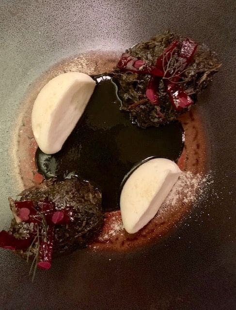 quintonil Braised Oxtail taco