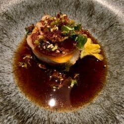 Temporis Scallop soy XO pineapple