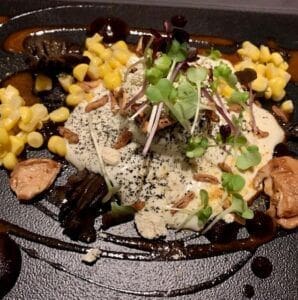 Temporis Rabbit with corn potato and chasseur
