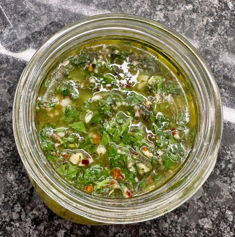 Chimichurri sauce 3