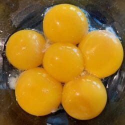 pot de creme egg yolks