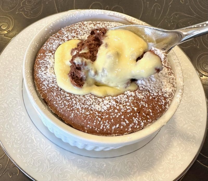 chocolate souffle