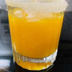 Mango Mezcal margarita