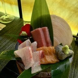 Juno King Salmon Lean tuna seabass sashimi 5 6 7