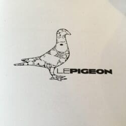 Le Pigeon Menu cover