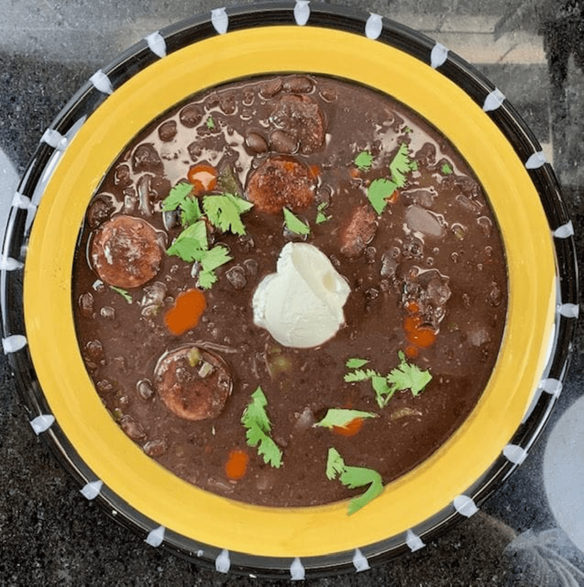 cuban black bean soup enlarged