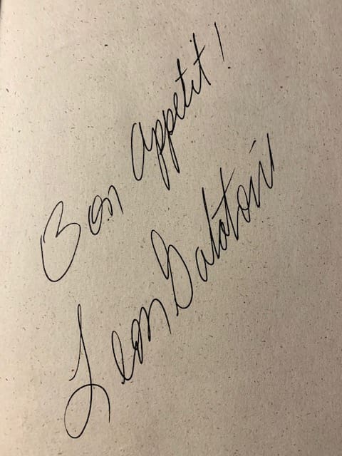 galatoire's inscription