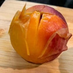 Peeling the peach