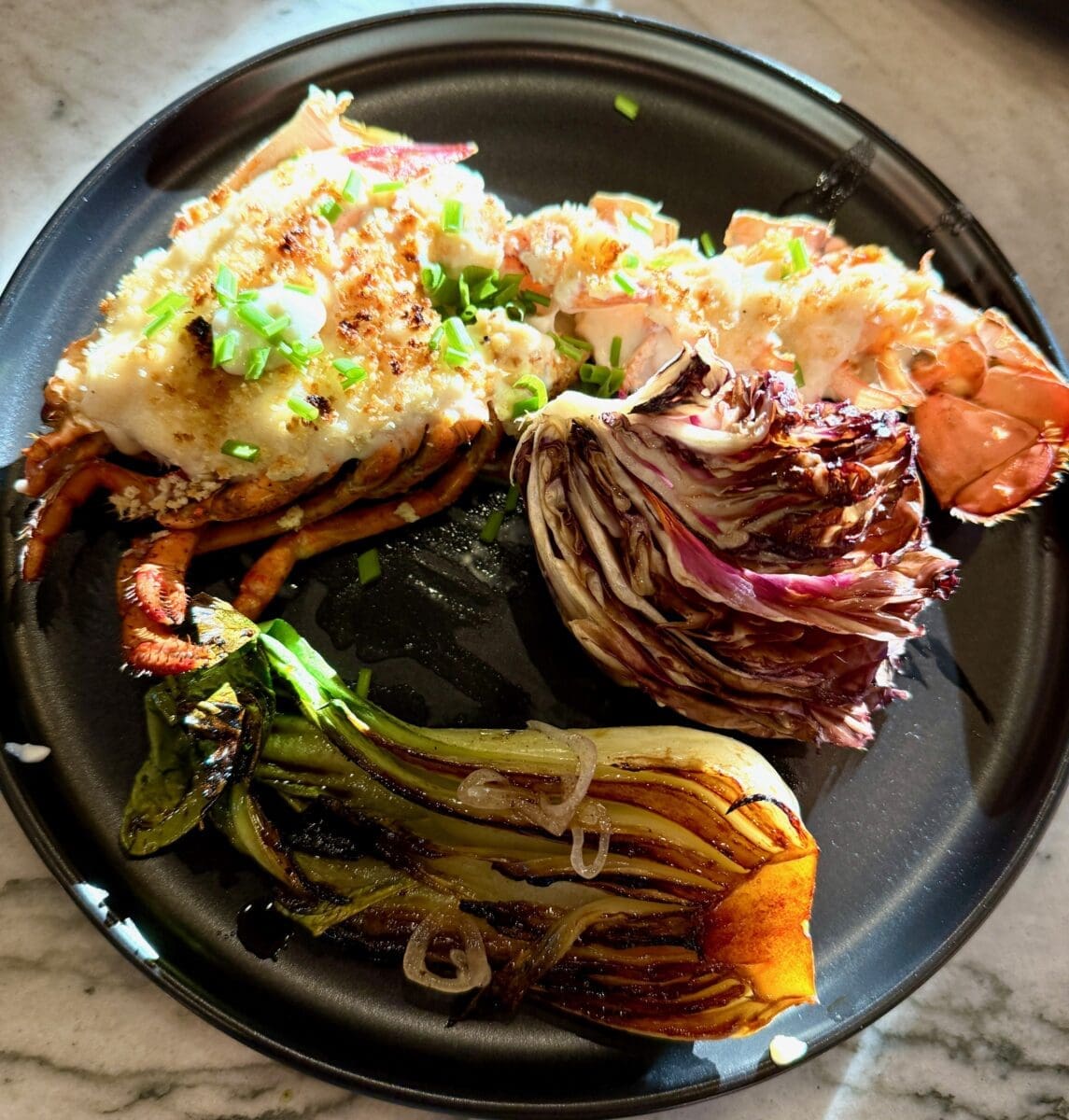 lobster thermidor finished