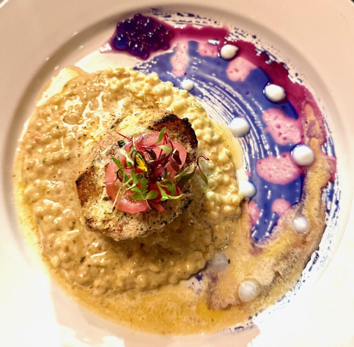 swordfish on couscou