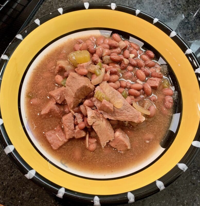 Red Bean Soup bowl