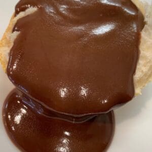 Chocolate gravy and buiscuit 3