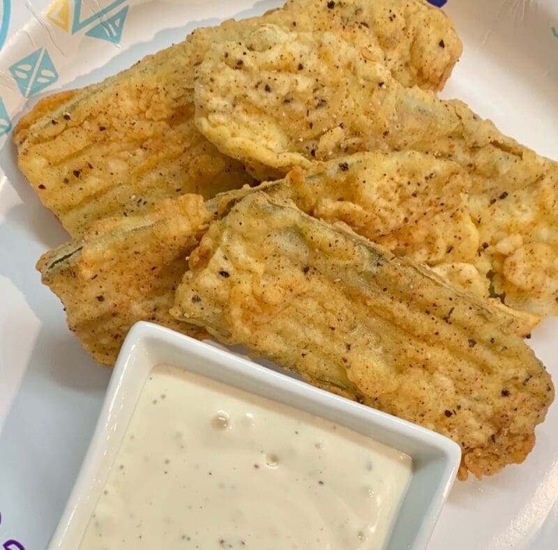 Fried Dill Pickles main
