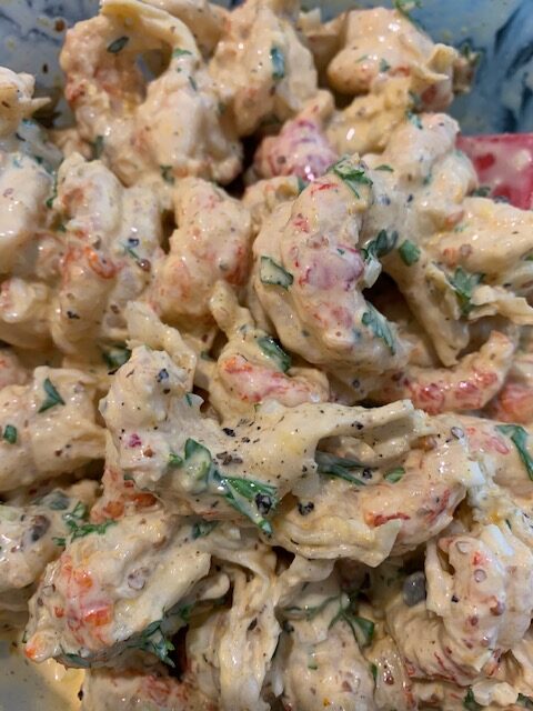 Crawfish Salad Mixed
