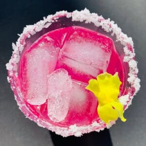 Prickly pear margarita top