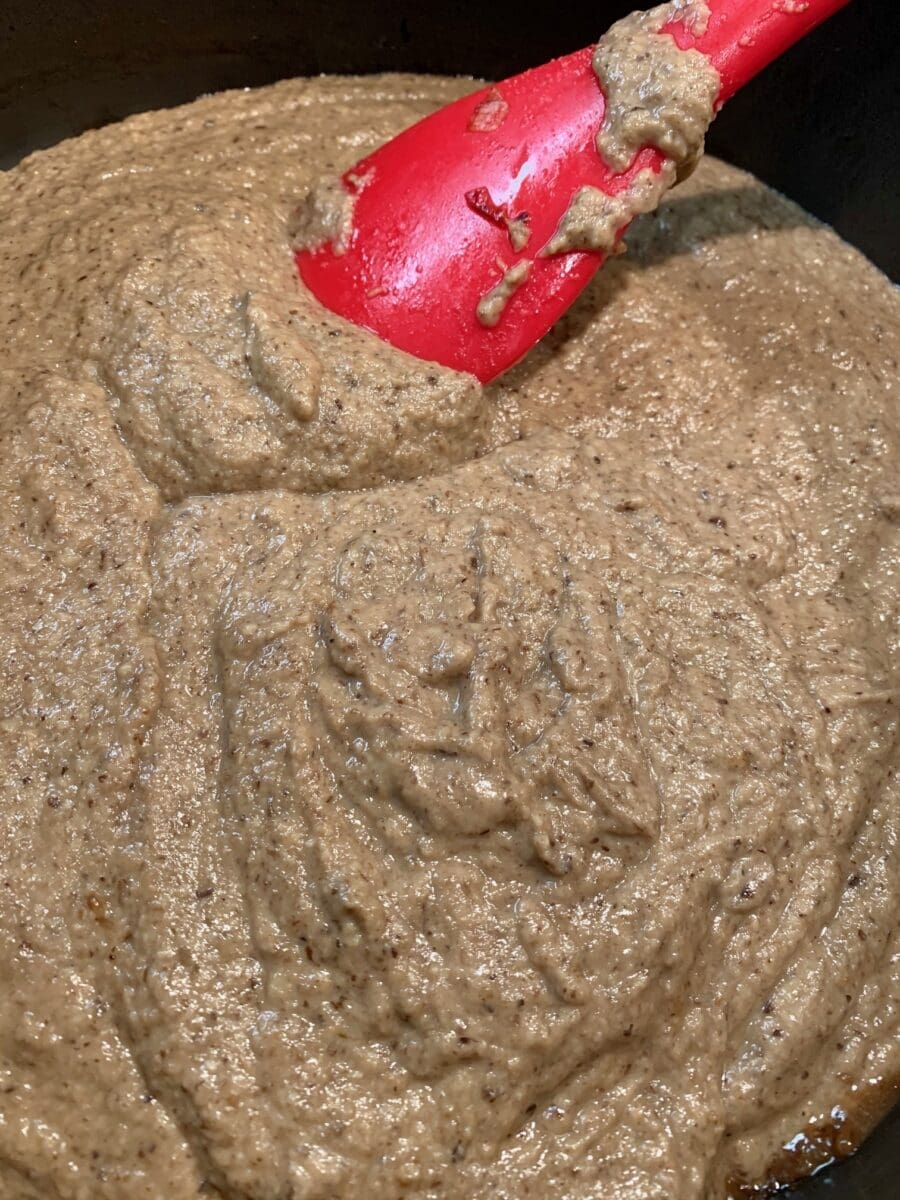 pureed mushroom soup