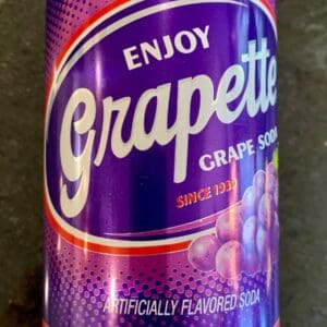 Grapette Soda can