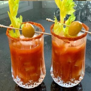 Two bloody marys
