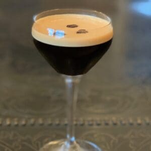 Italian Chocolate martini side