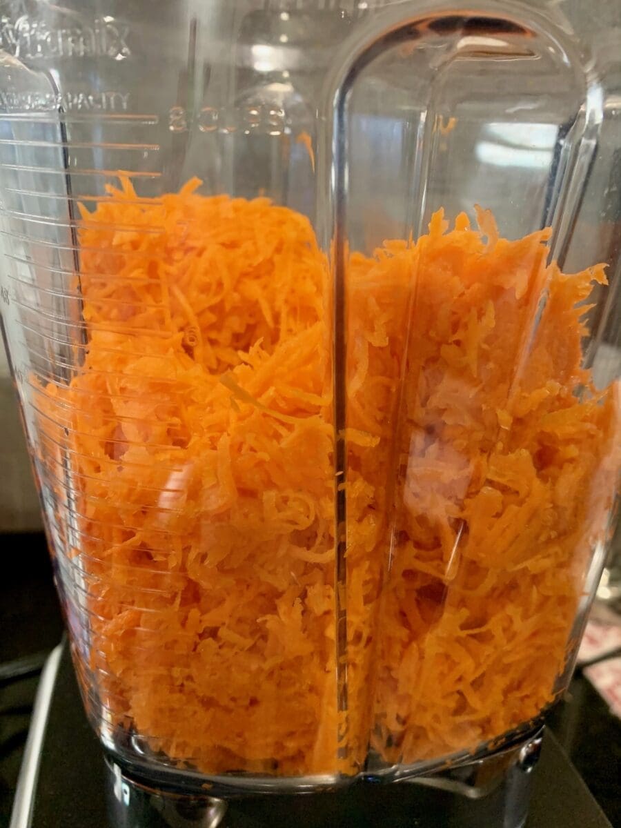 shredded carrot