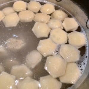 dumplings ready