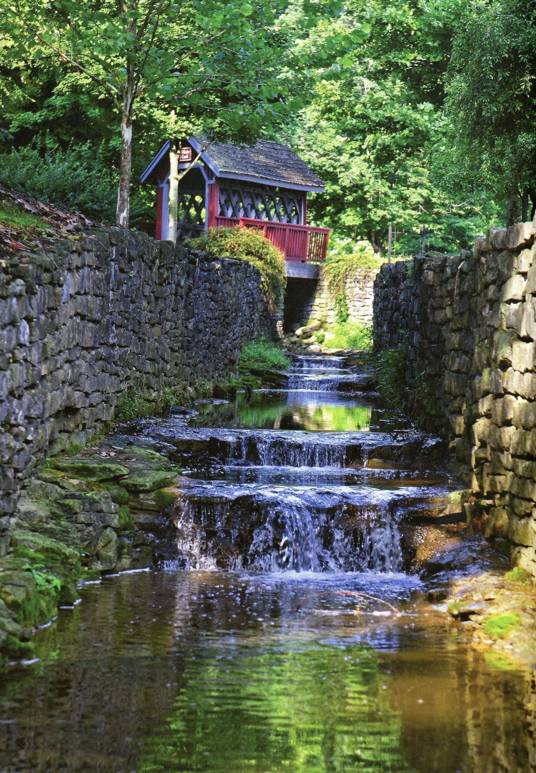 Creek and Trapezoid bridge