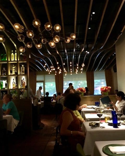 Topolobampo Dining room