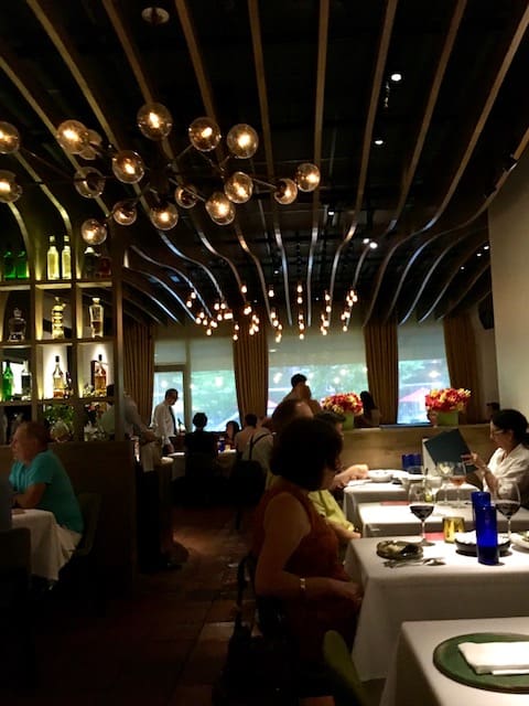 Topolobampo Dining room