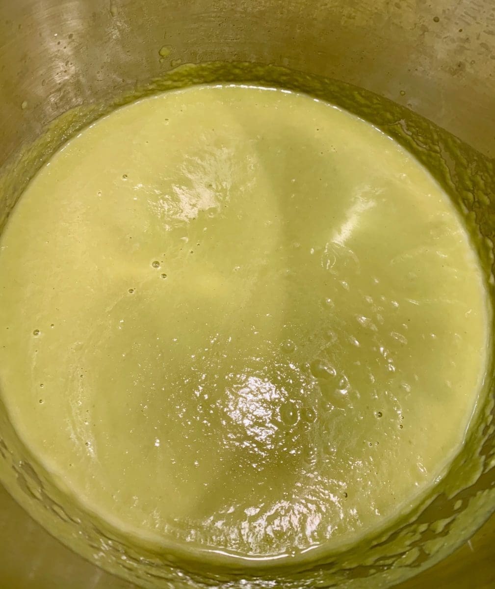blended soup