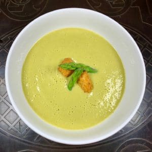 cream of asparagus soup 2