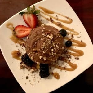 OHMS cafe espresso chocolate mousse