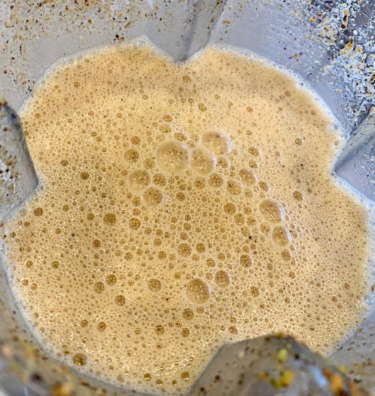 blending orgeat