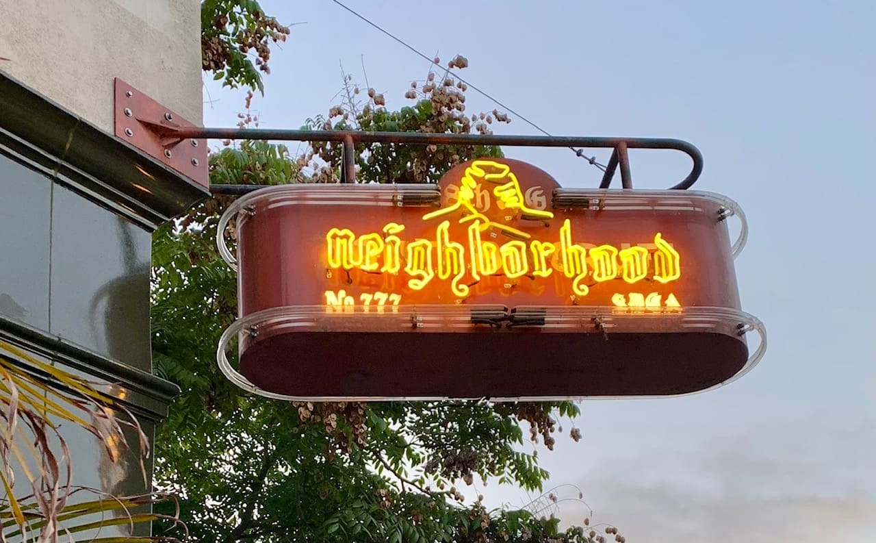 neighborhood bar
