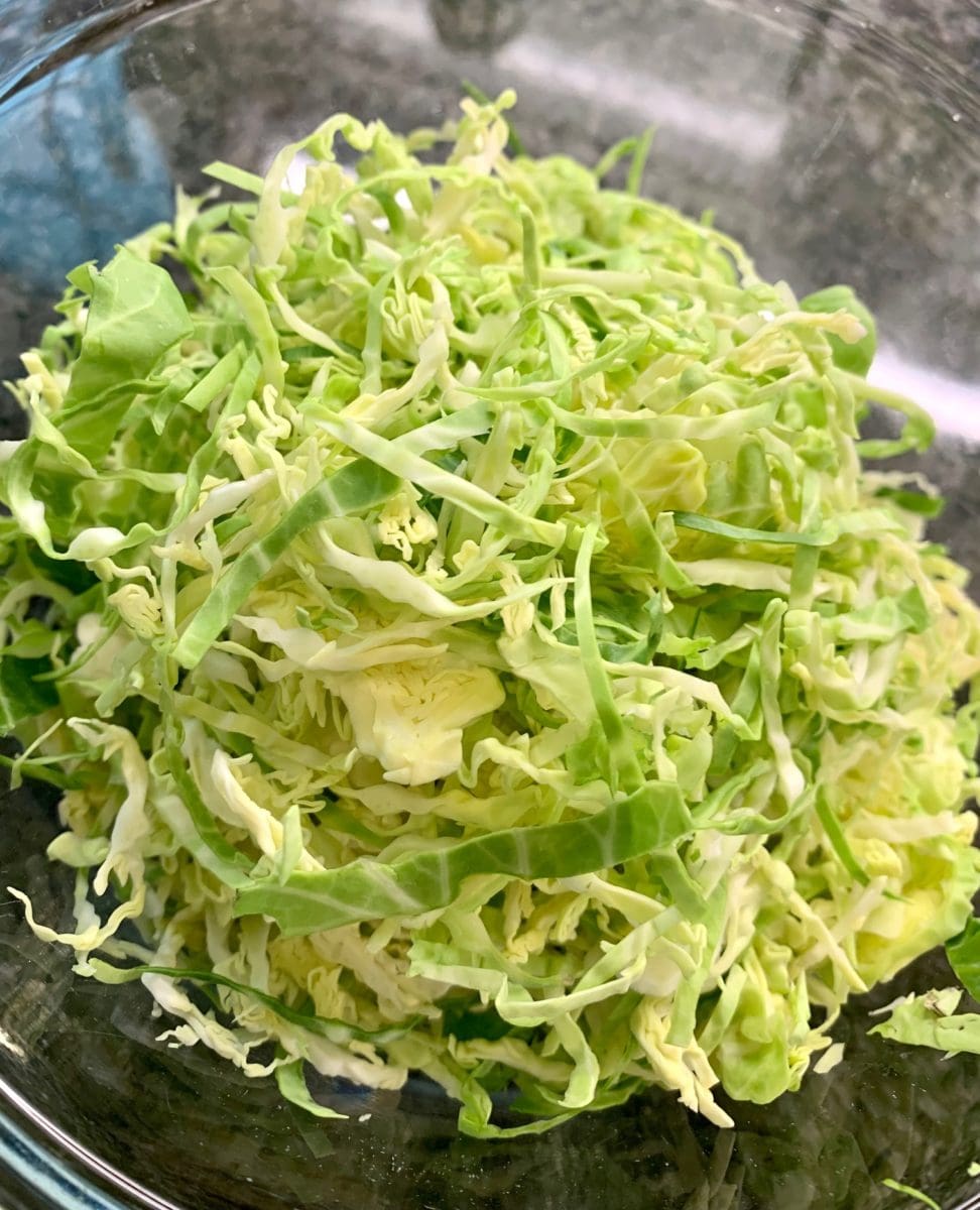 shredded sprouts