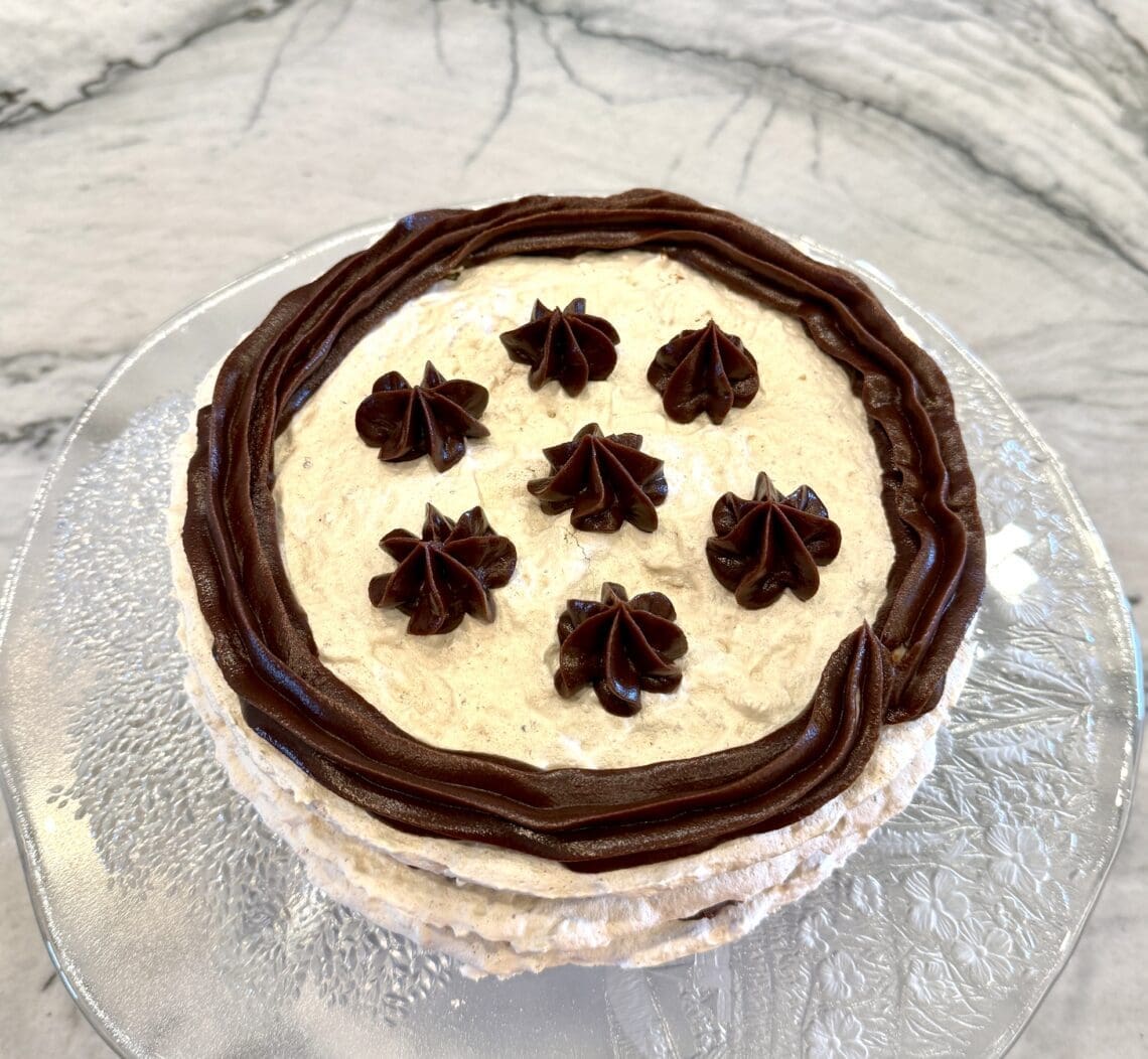 mocha dacquoise 2