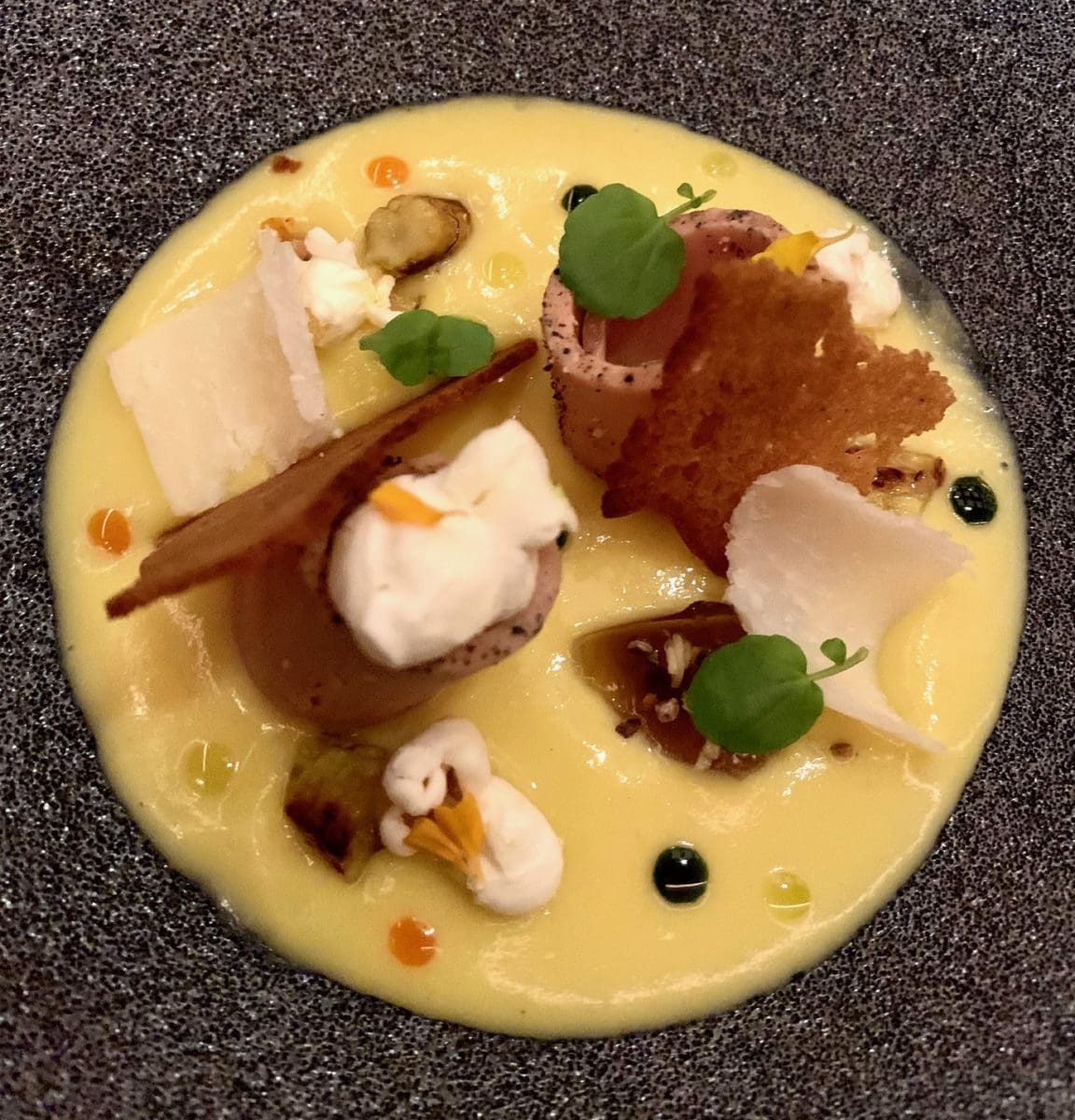joel robuchon - las vegas corn cream