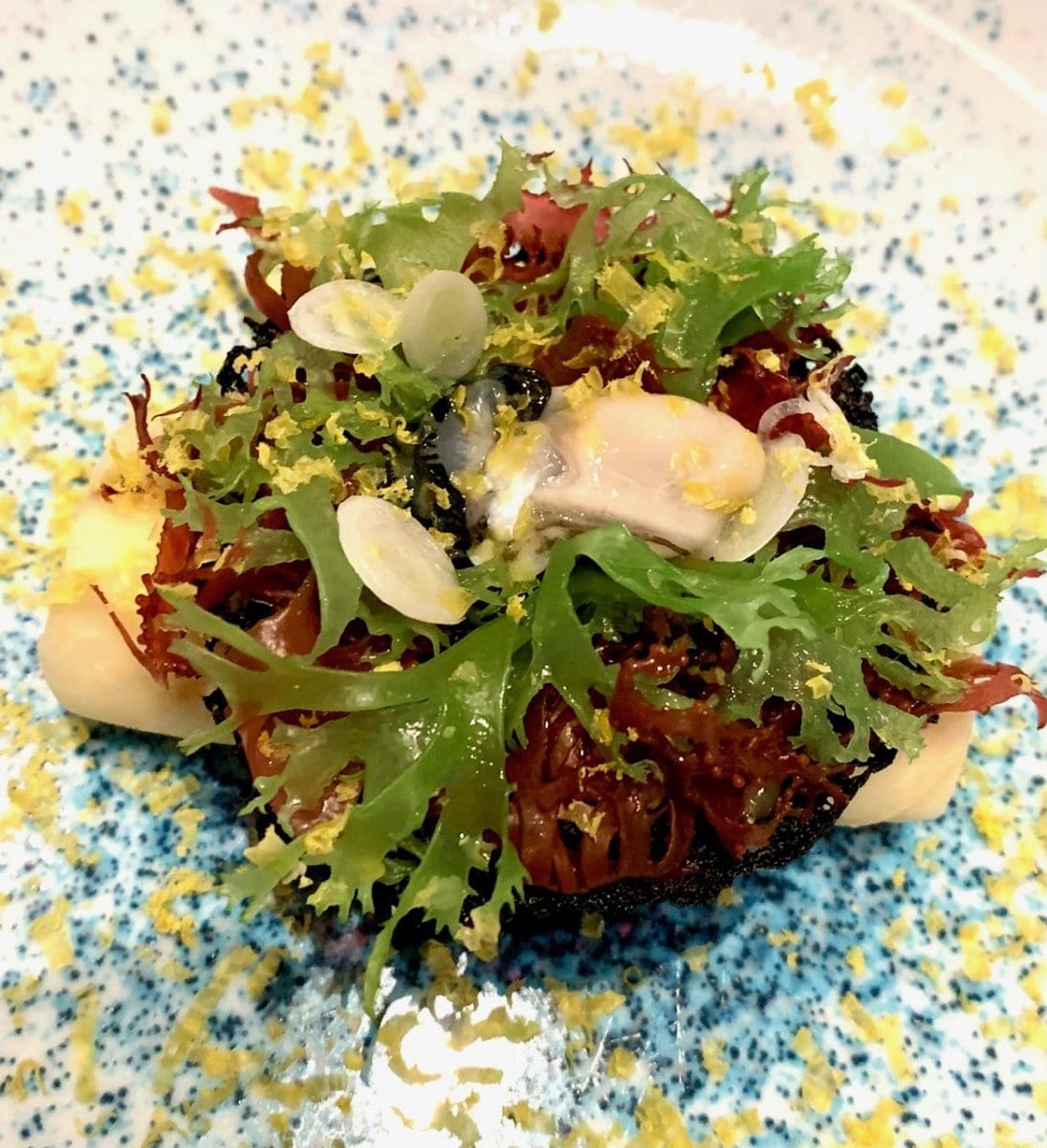 Guy Savoy-Las Vegas crab, celery seaweed