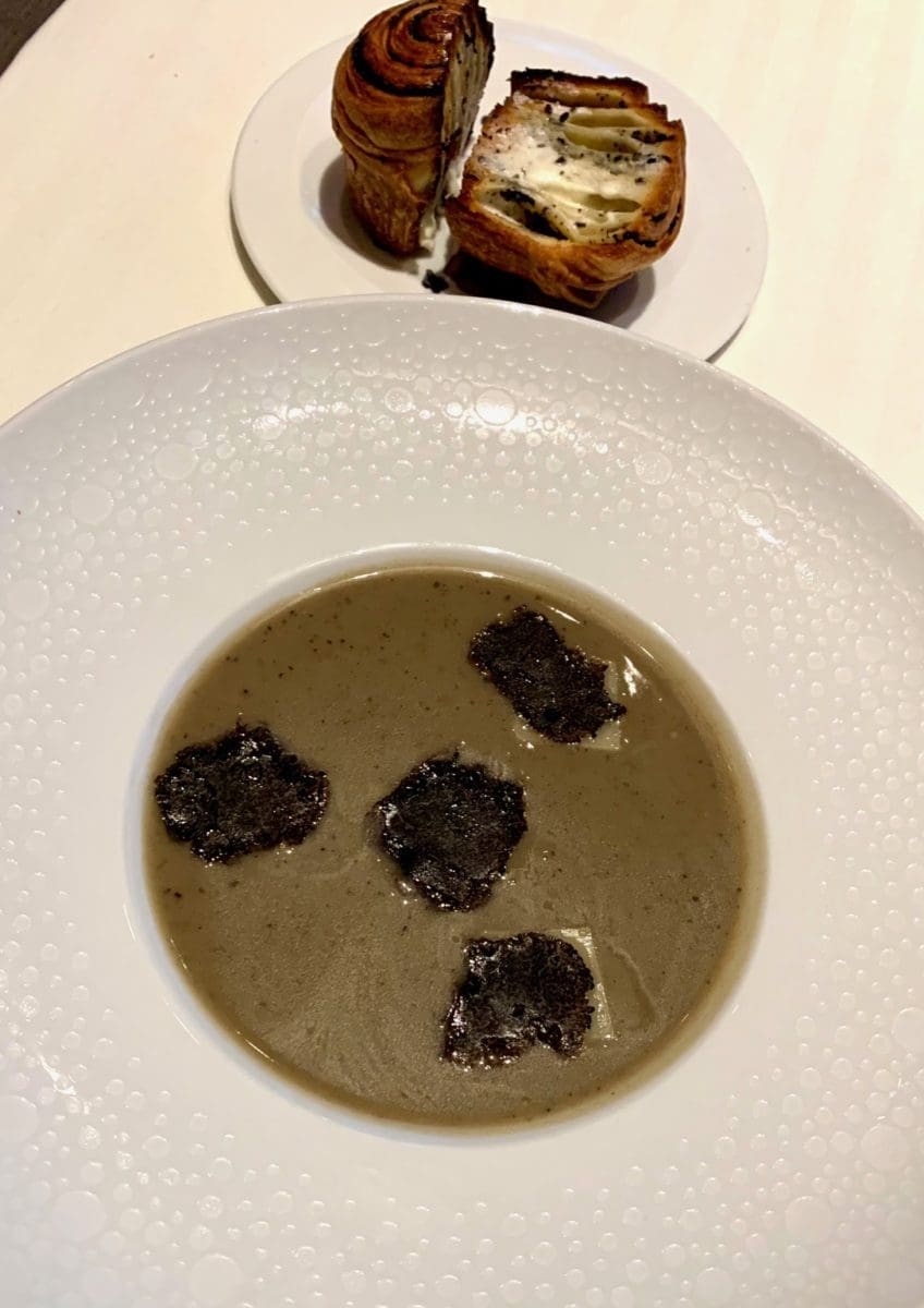 Guy Savoy-Las Vegas artichoke soup