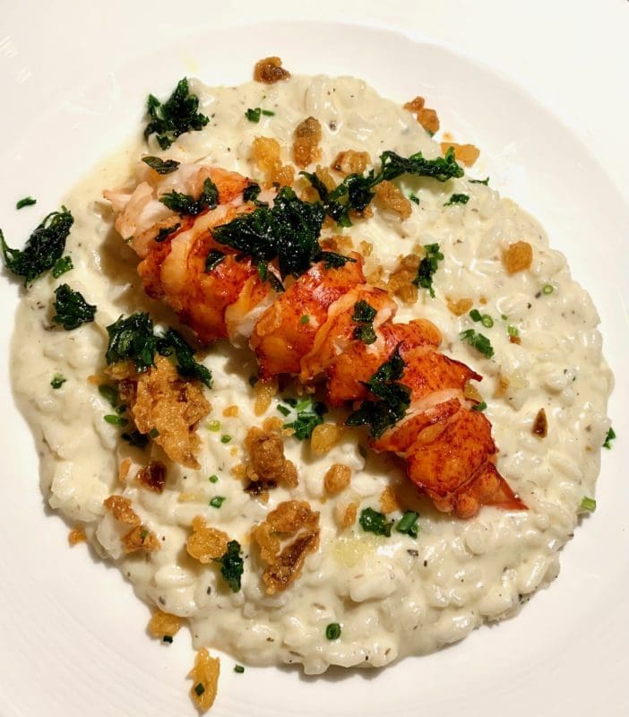 Lobster risotto