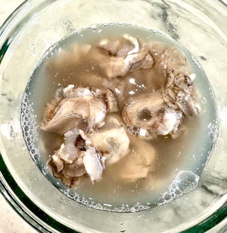 oysters and liquor