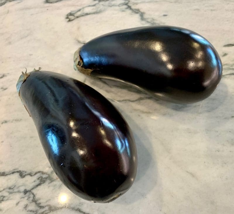 raw eggplant