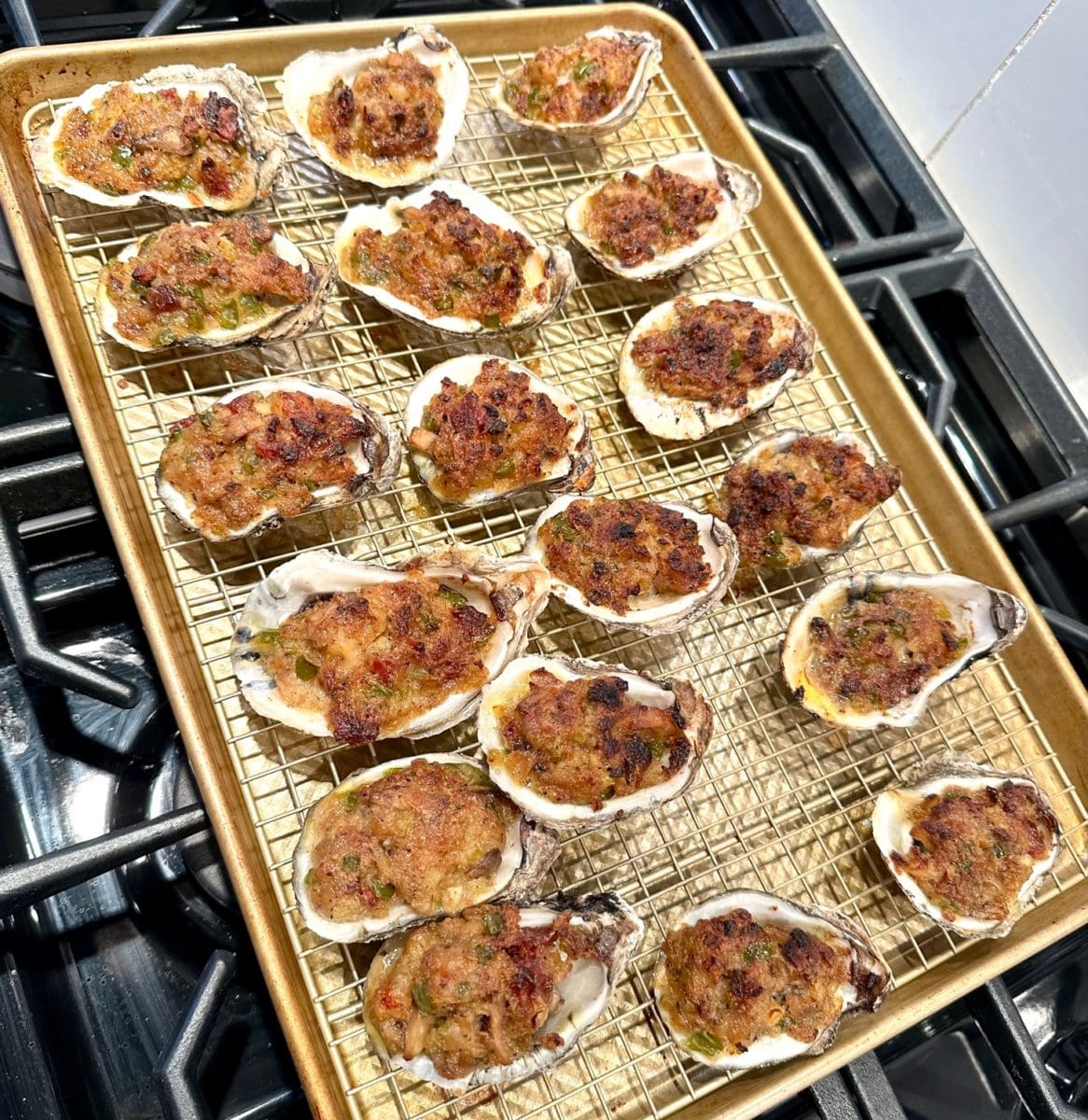 baked oysters bienville